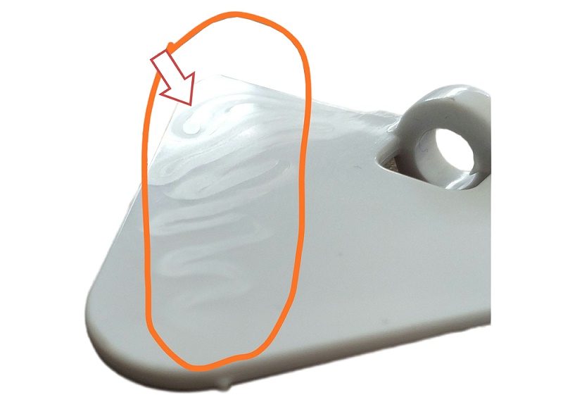 注塑加工厂家透明塑料零件的缺陷一般是什么样的？(图1)